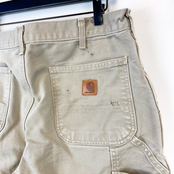 Carhartt 34x32 Duck Canvas Dungaree Carpenter Pants - Picture 8 of 11